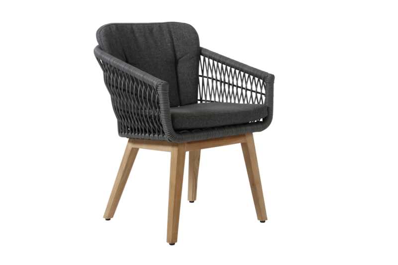 Kenton armchair Grey/grey | Brafab